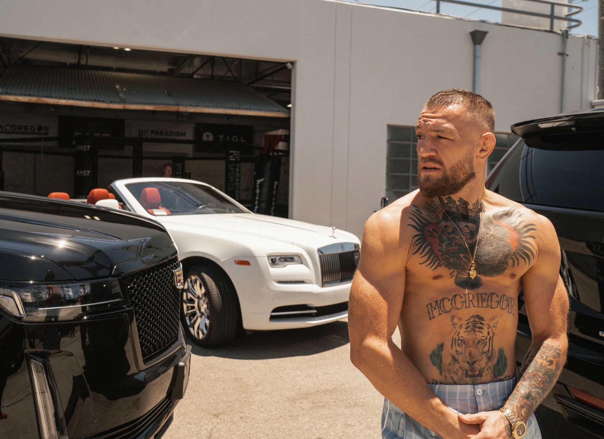 Conor McGregor and His Luxurious Cadillac Escalade